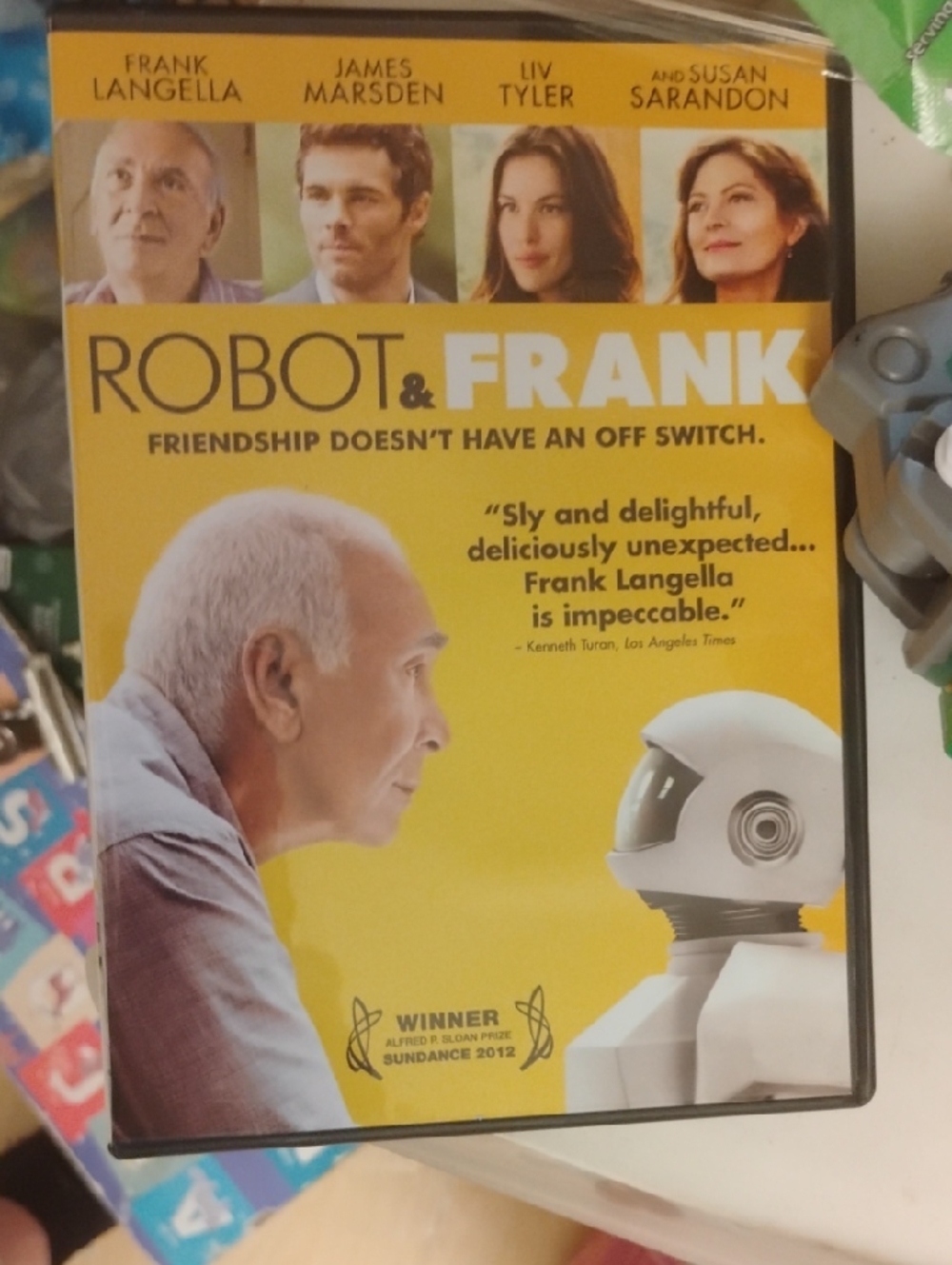 Robot & Frank (Yellow) DVD - Frank Langella